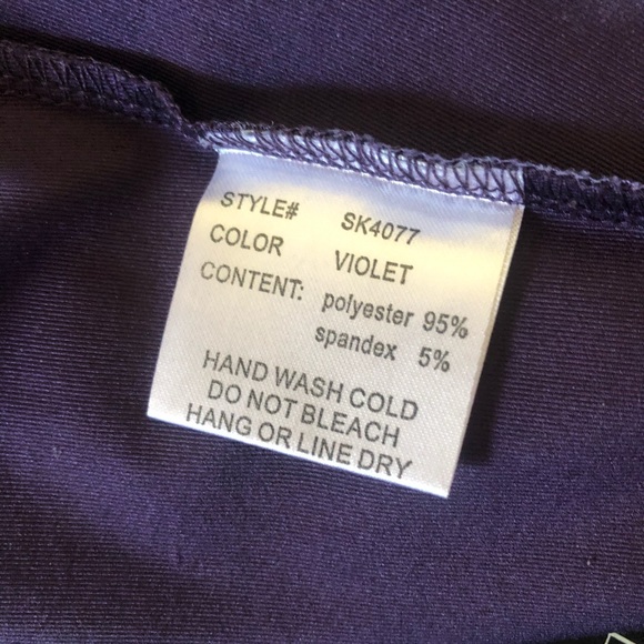 Purple Sakura Ruffle Dress - Picture 6 of 6